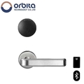 Orbita BLE Split Handle Electronic Hotel Lock Set with Software Encoder Card RF Energy Saving Switch -Unloc OTC-S3079SBT